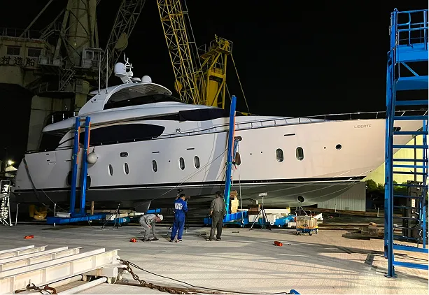 Pleasure yachts